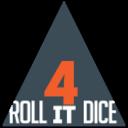 Roll 4 It Dice Small Banner